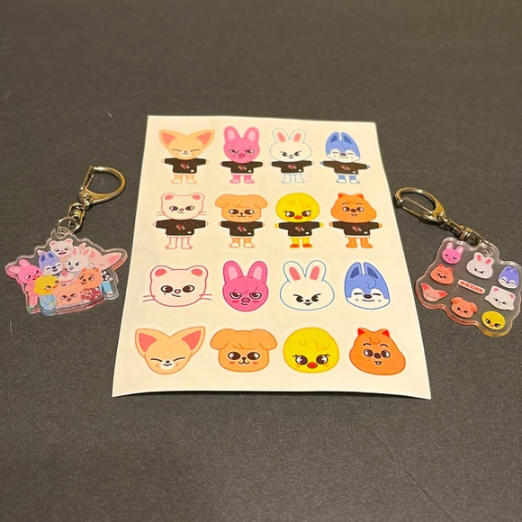 COPY - SKZOO 2-key chains & Stickers - Picture 2 of 5